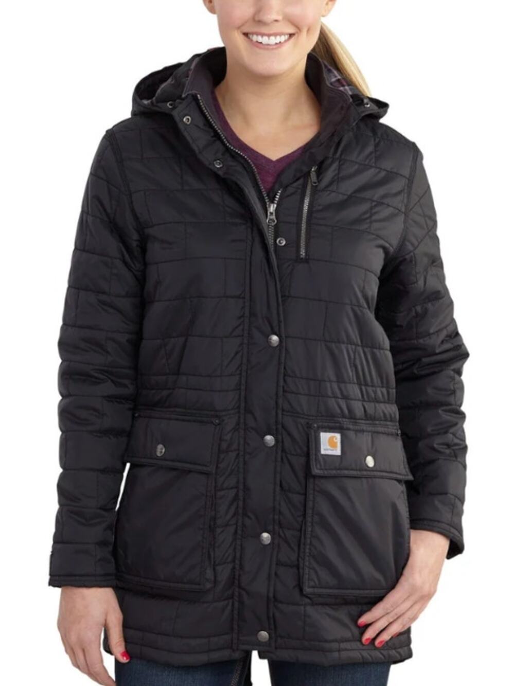 Carhartt Women's Amoret Coat, Medium Long Jacket